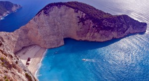 Scheepswrak "navagio"