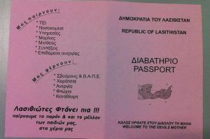 Het Lasithistan-paspoort