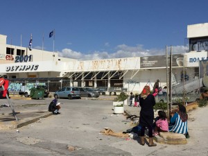 De oude luchthaven van Athene. Een sprekend beeld van (niet enkel Grieks) verval